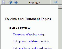Использование окна How To..? (Каким образом?)